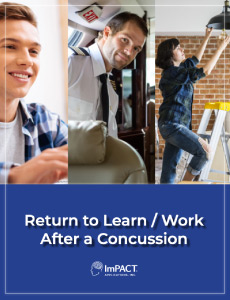 Return To Learn / Work After Concussion Cover